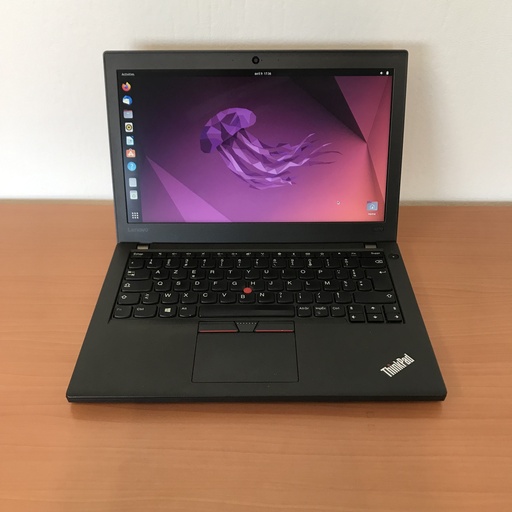 Lenovo ThinkPad X270 i5-6200U @ 2.30GHz RAM 16 Go SSD 250 Go ['12'] Linux
